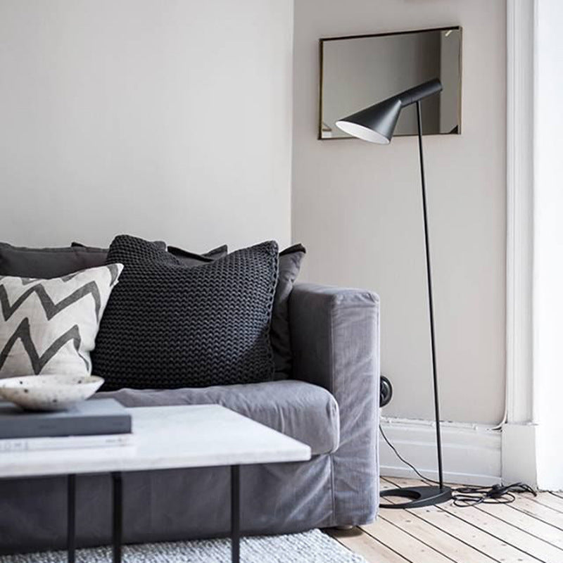 Vloerlamp Zwart met Verstelbare Arm – Modern Staande Lamp voor Woonkamer en Slaapkamer 7