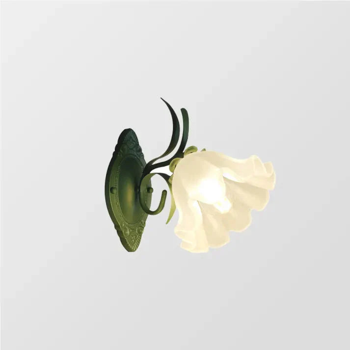 Wandlamp Bloemvorm met Zacht Licht - Muurlamp in Lily of the Valley Design voor Sfeervolle Verlichting 0