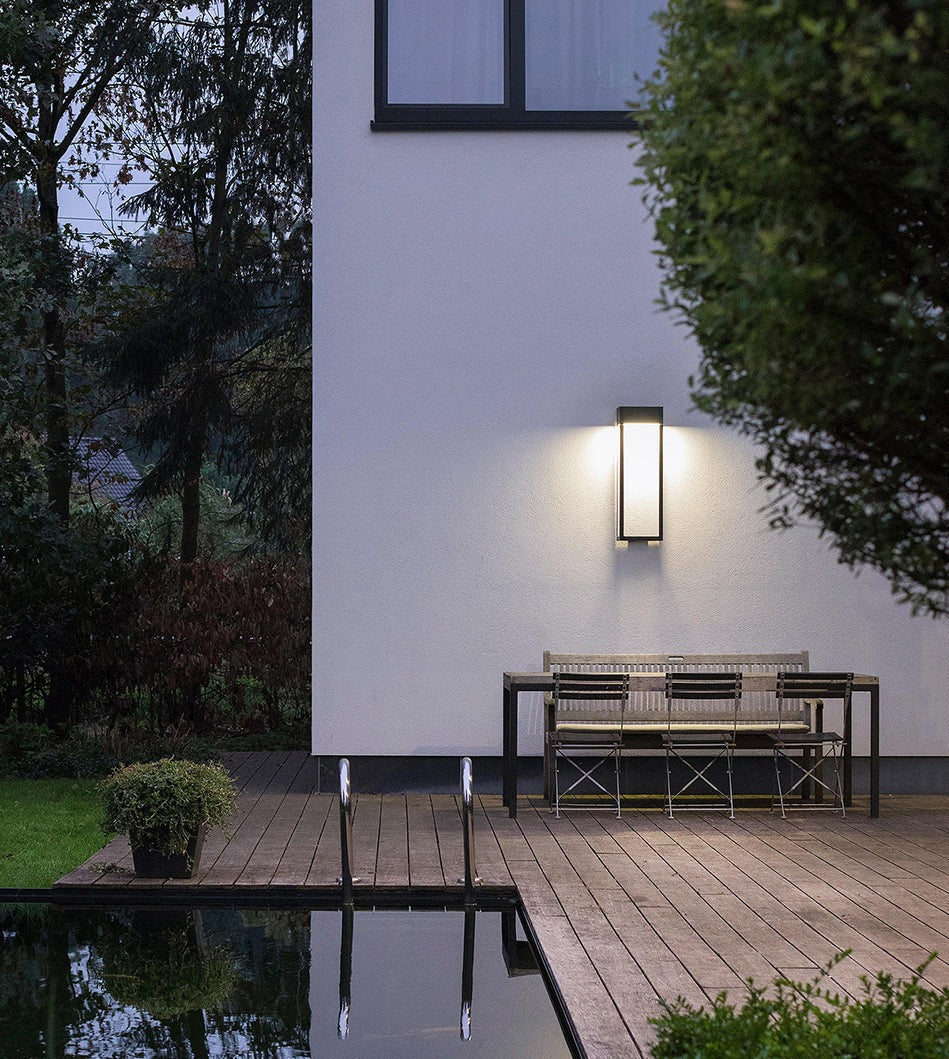 Wandlamp Zwart Waterdicht met LED Technologie voor Buitenverlichting en Aluminium Behuizing 7